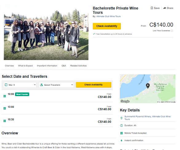 Bachelorette Private Wine Tour-TripAdvisor Special Prices