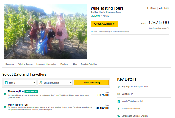 Wine Tasting Tour-TripAdvisor Special Prices